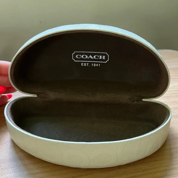 Coach Gracie Sunglasses in Purple (poppy collection) w Hardshell Case! - Picture 8 of 15